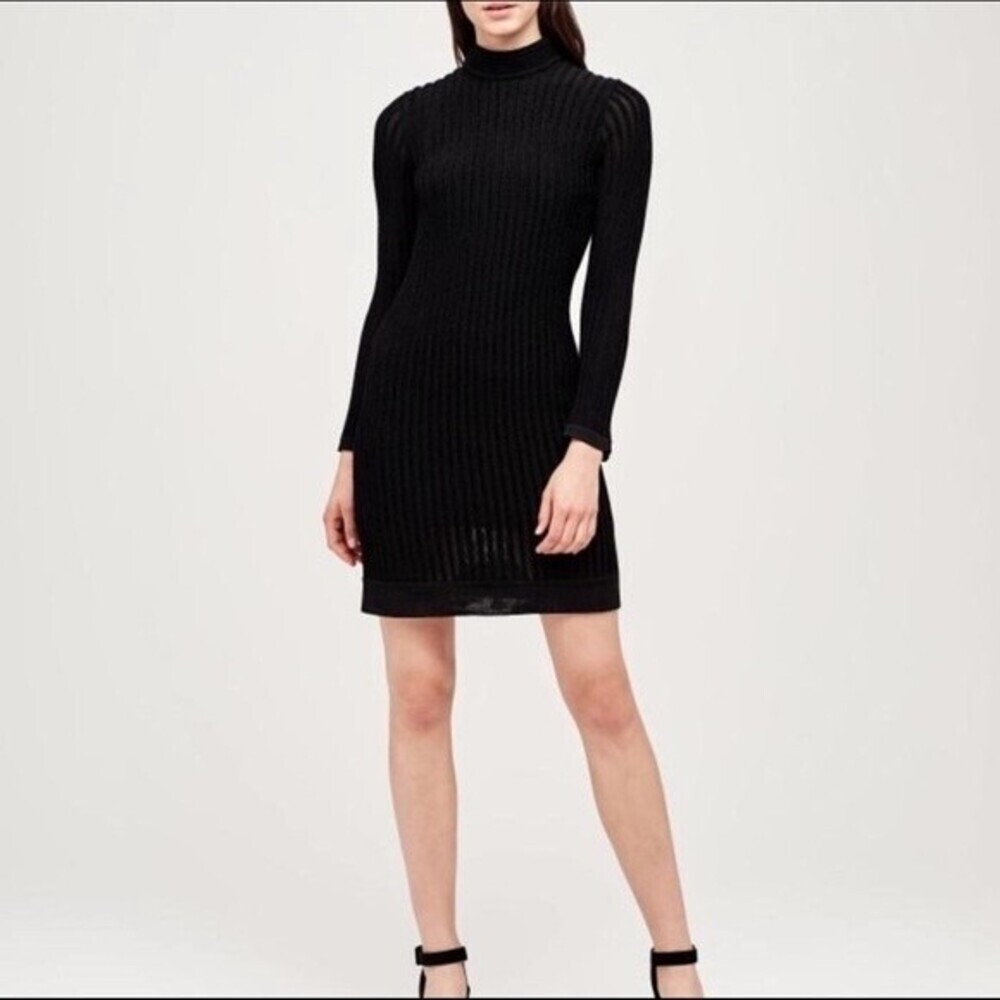 L'Agence Edita black dress Size XS
